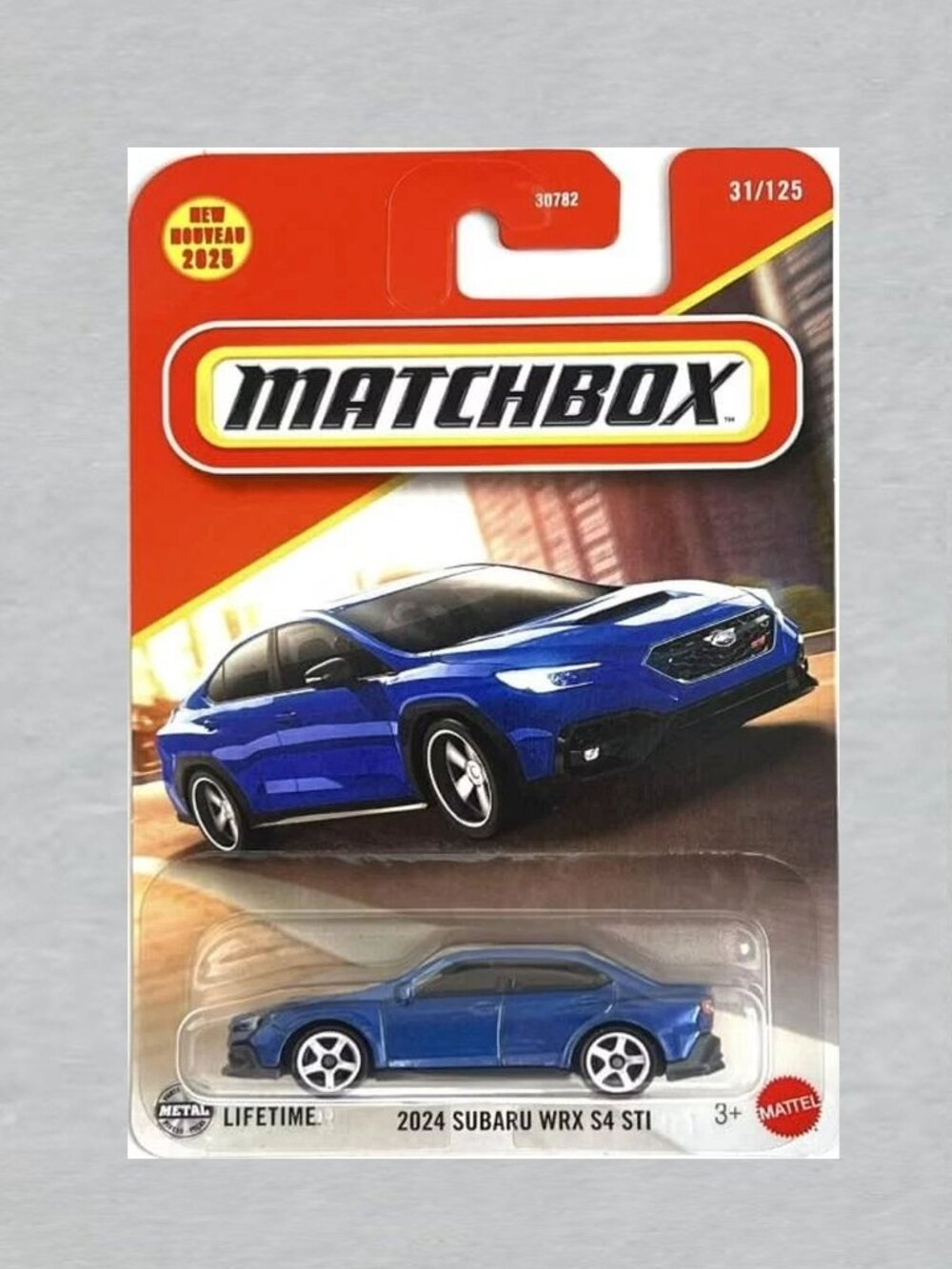 Matchbox 2024 Subaru WRX S4 STi BLUE
